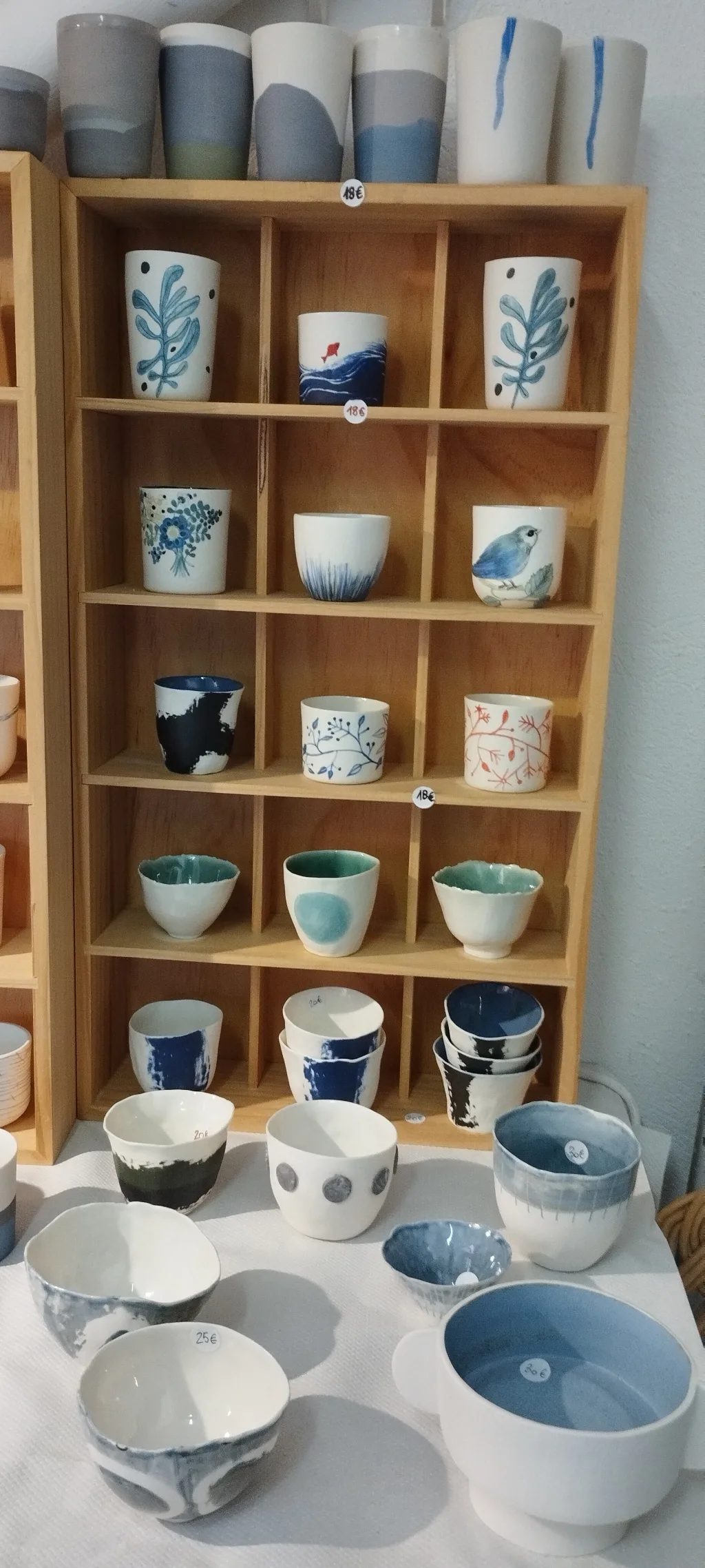 Créations en porcelaine